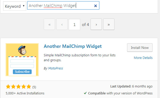 another-mailchimp-widget-wordpress