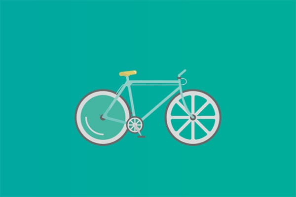 How to Create a Flat Design Bicycle (Part 1)